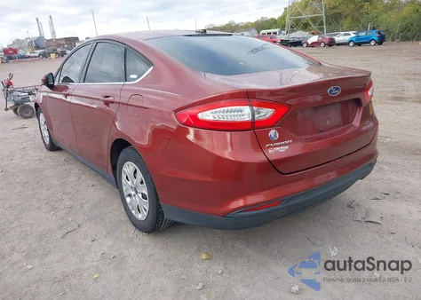 2014 Ford Fusion S from USA, damaged, VIN 3FA6P0G73ER388430